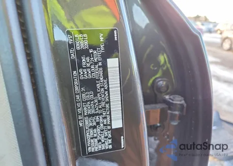 2018 Volvo Xc90 T6 from USA, damaged, VIN YV4A22PKXJ1338855